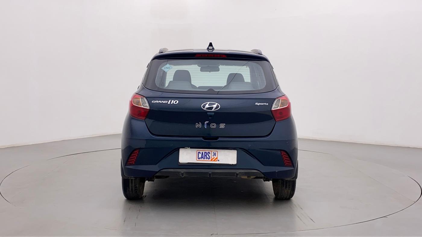 2022 Hyundai GRAND I10 NIOS SPORTZ 1.2 KAPPA VTVT CNG, CNG, Manual, 23,005 km, Back/Rear