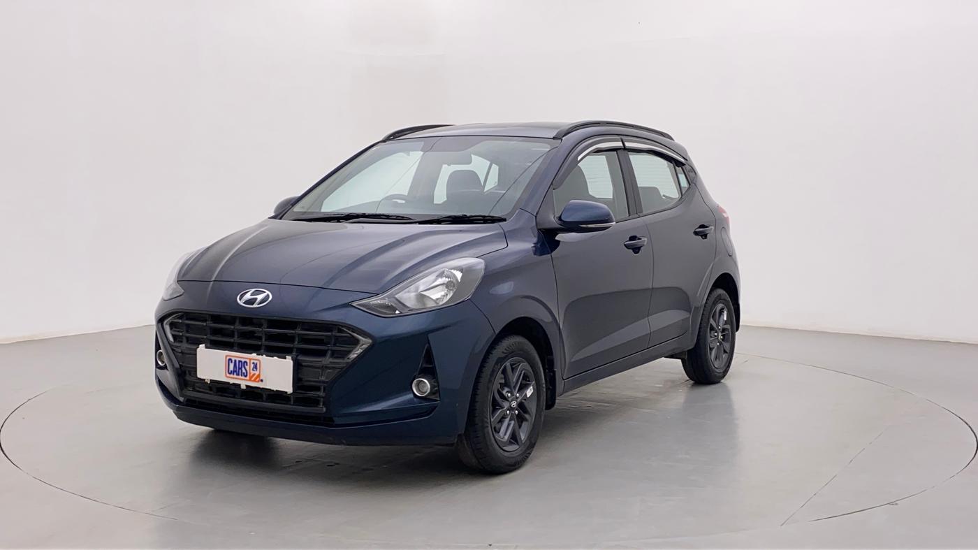 2022 Hyundai GRAND I10 NIOS SPORTZ 1.2 KAPPA VTVT CNG, CNG, Manual, 23,005 km, Left Front Diagonal