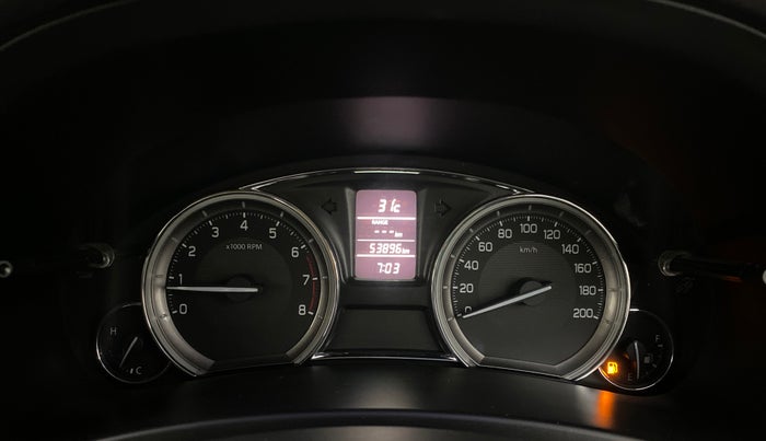 2017 Maruti Ciaz S 1.4 MT PETROL, Petrol, Manual, 53,895 km, Odometer Image