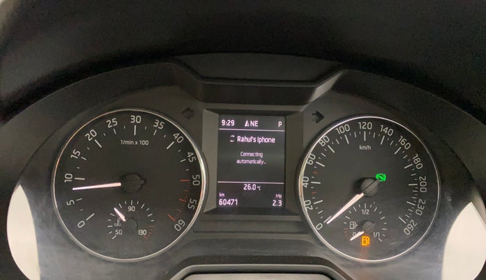 2016 Skoda Octavia 2.0 TDI CR STYLE PLUS AT, Diesel, Automatic, 60,469 km, Odometer Image