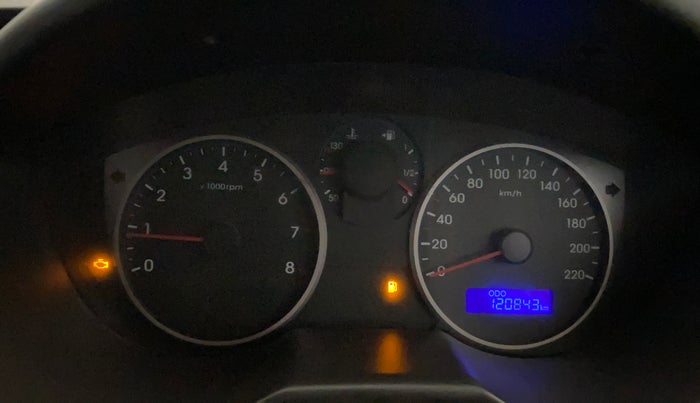 2012 Hyundai i20 SPORTZ 1.2, CNG, Manual, 1,20,834 km, Odometer Image