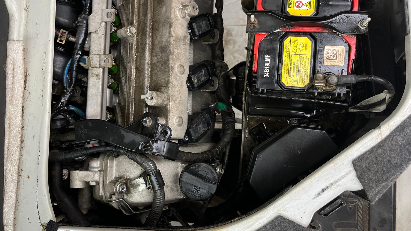 2022 Maruti Eeco 5 STR AC, Petrol, Manual, 41,649 km, Engine View - Left