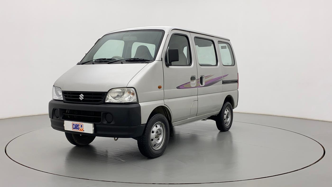 2014 Maruti Eeco 5 STR WITH A/C+HTR, CNG, Manual, 53,994 km, Left Front Diagonal