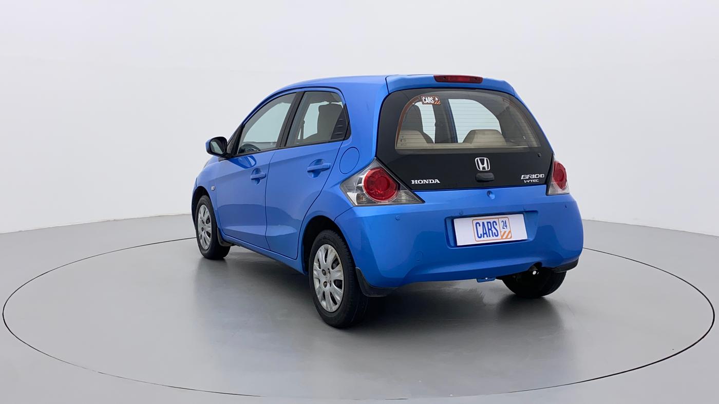 2014 Honda Brio S MT, Petrol, Manual, 95,634 km, Left Back Diagonal