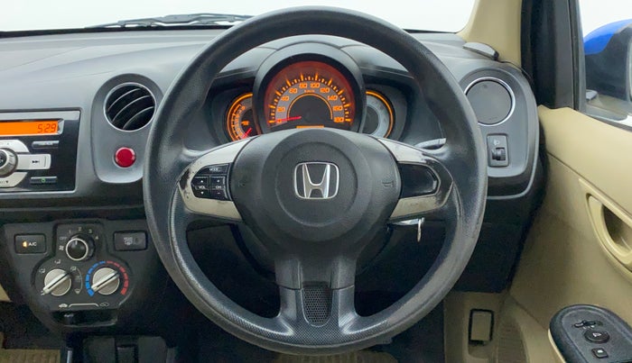 2014 Honda Brio S MT, Petrol, Manual, 95,634 km, Steering Wheel Close Up