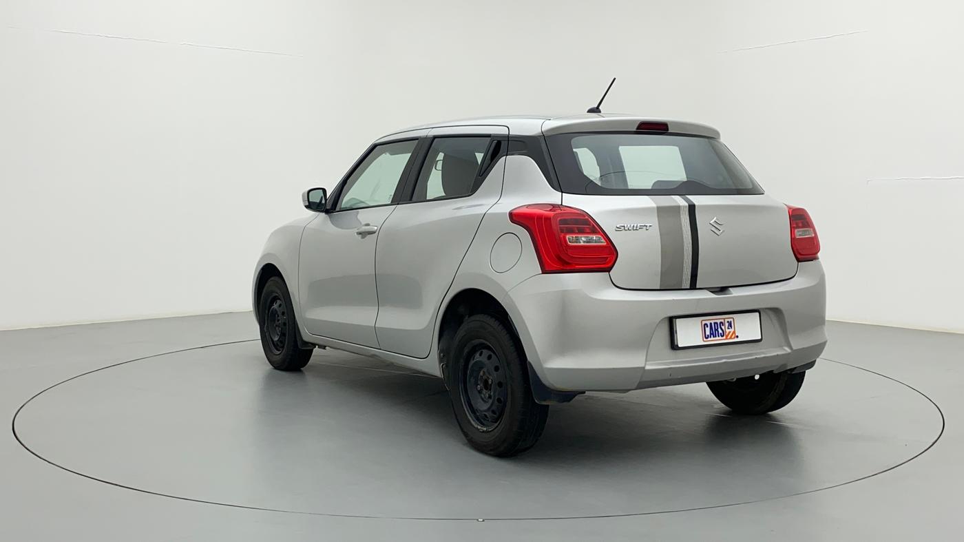 2018 Maruti Swift VXI D, Petrol, Manual, 83,843 km, Left Back Diagonal