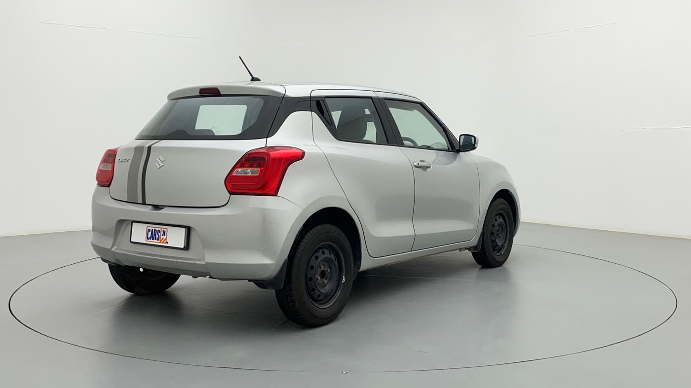 2018 Maruti Swift VXI D, Petrol, Manual, 83,843 km, Right Back Diagonal