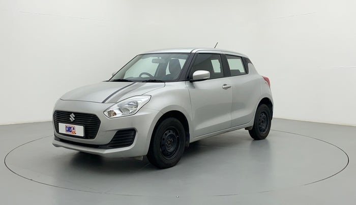 2018 Maruti Swift VXI D, Petrol, Manual, 83,843 km, Left Front Diagonal
