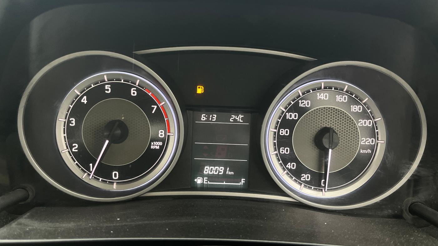 2018 Maruti Dzire ZXI, Petrol, Manual, 80,091 km, Odometer Image