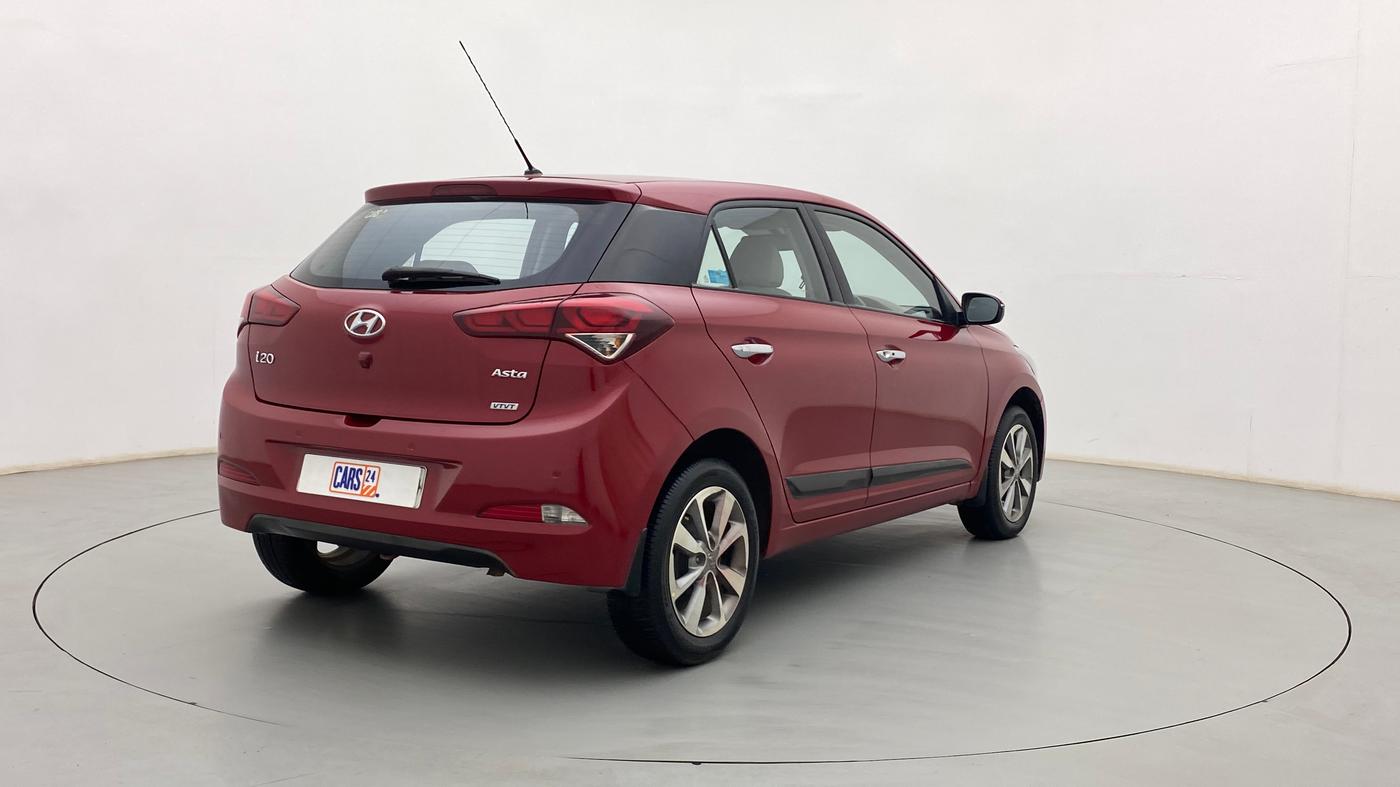2016 Hyundai Elite i20 ASTA 1.2, Petrol, Manual, 48,640 km, Right Back Diagonal