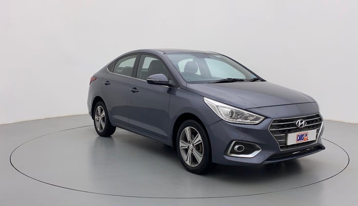 2017 Hyundai Verna 1.6 CRDI SX + AT, Diesel, Automatic, 90,401 km, Right Front Diagonal