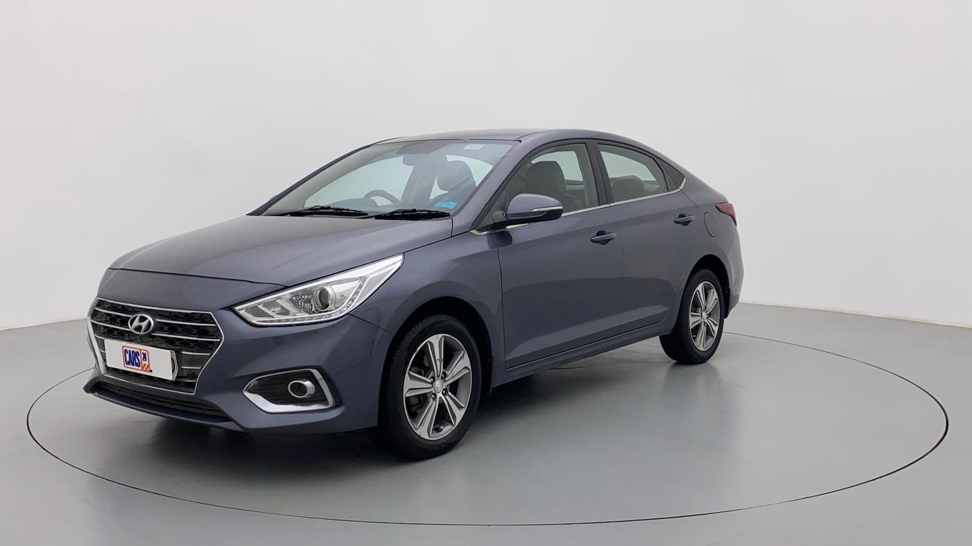 2017 Hyundai Verna 1.6 CRDI SX + AT, Diesel, Automatic, 90,401 km, Left Front Diagonal