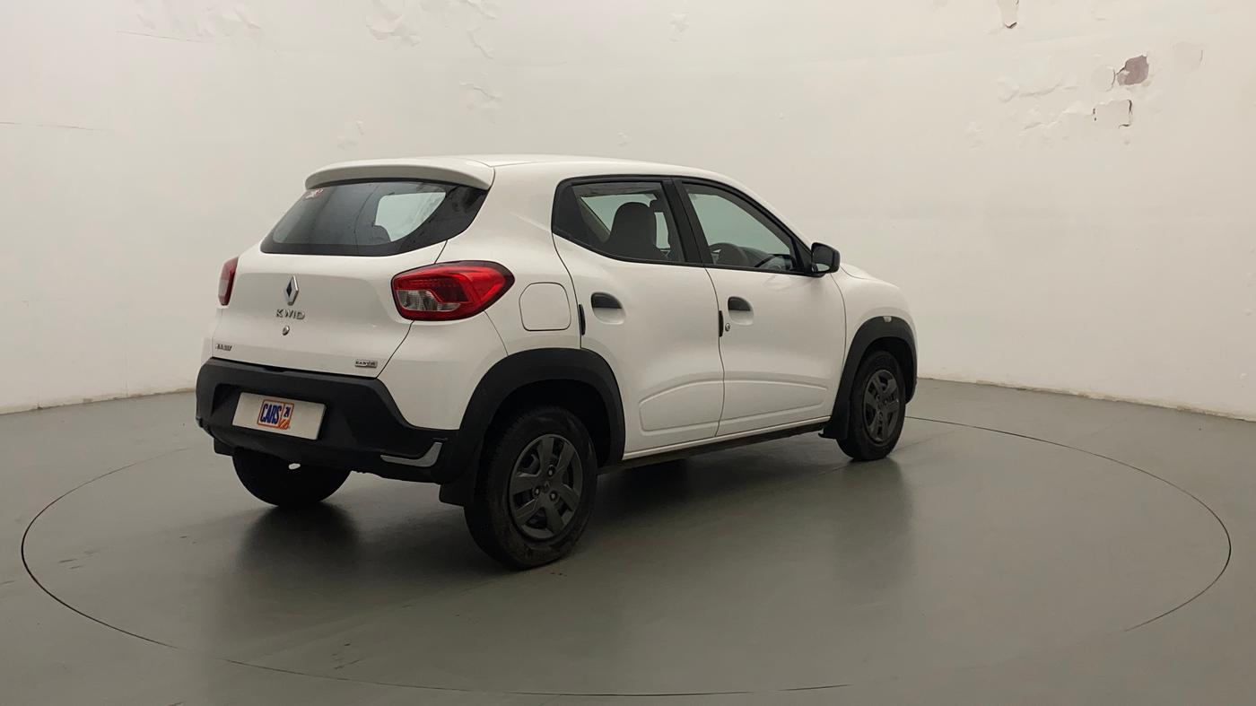 2019 Renault Kwid RXT 1.0 AMT, Petrol, Automatic, 19,408 km, Right Back Diagonal