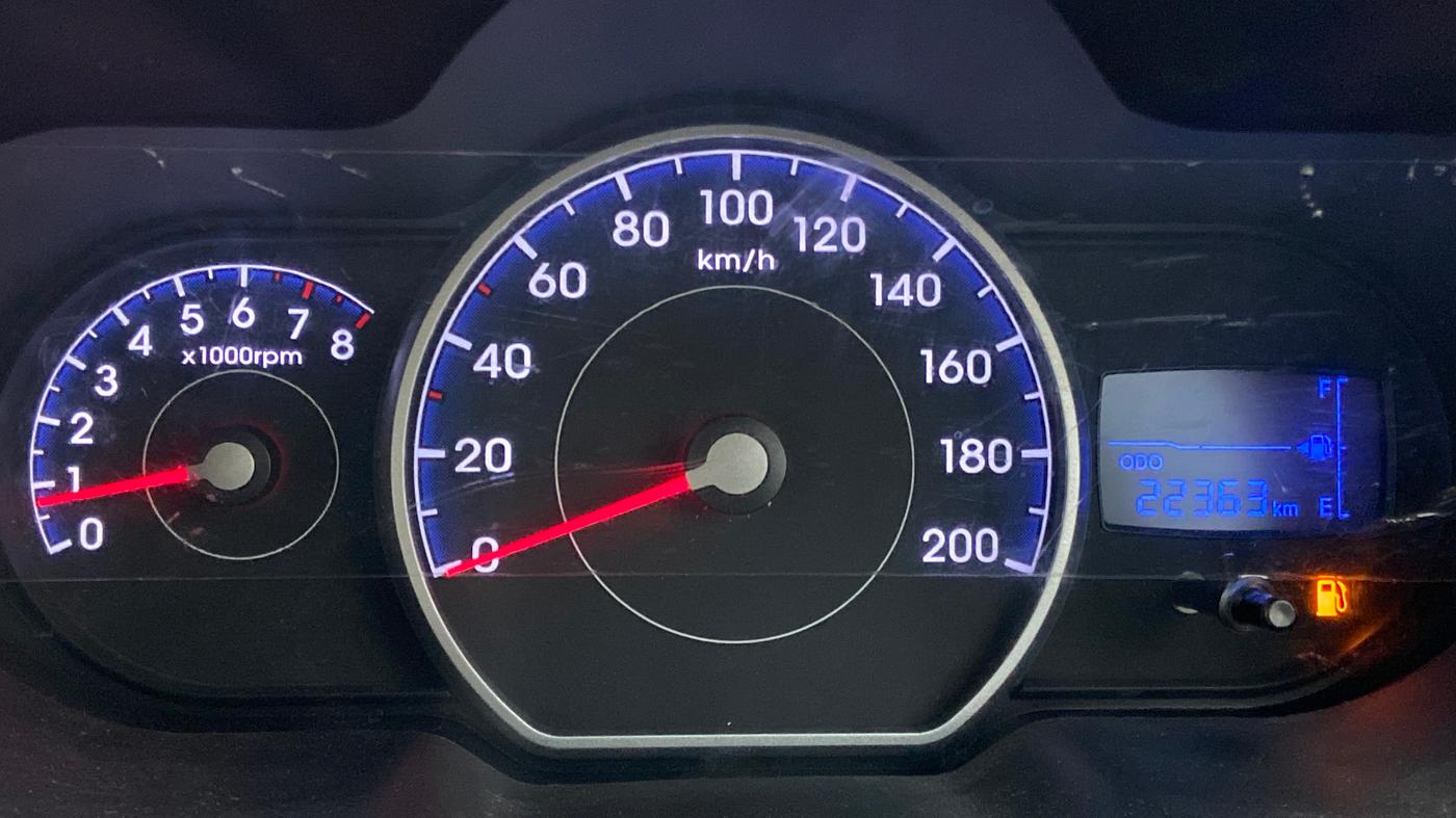 2012 Hyundai i10 MAGNA 1.2, Petrol, Manual, 22,363 km, Odometer Image