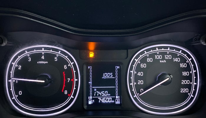 2020 Maruti Vitara Brezza VXI, Petrol, Manual, 74,600 km, Odometer Image
