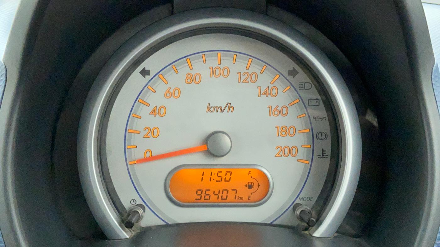 2010 Maruti Ritz VXI GENUS, Petrol, Manual, 97,210 km, Odometer Image