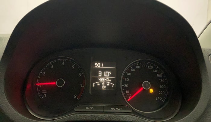 2019 Volkswagen Ameo TRENDLINE 1.0L, Petrol, Manual, 48,540 km, Odometer Image