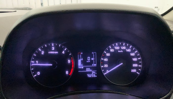 2019 Hyundai Creta SX 1.6 DIESEL DUAL TONE, Diesel, Manual, 75,218 km, Odometer Image