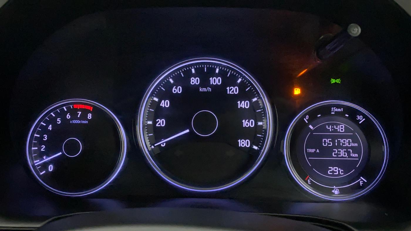 2016 Honda BR-V 1.5L I-VTEC V, Petrol, Manual, 53,454 km, Odometer Image