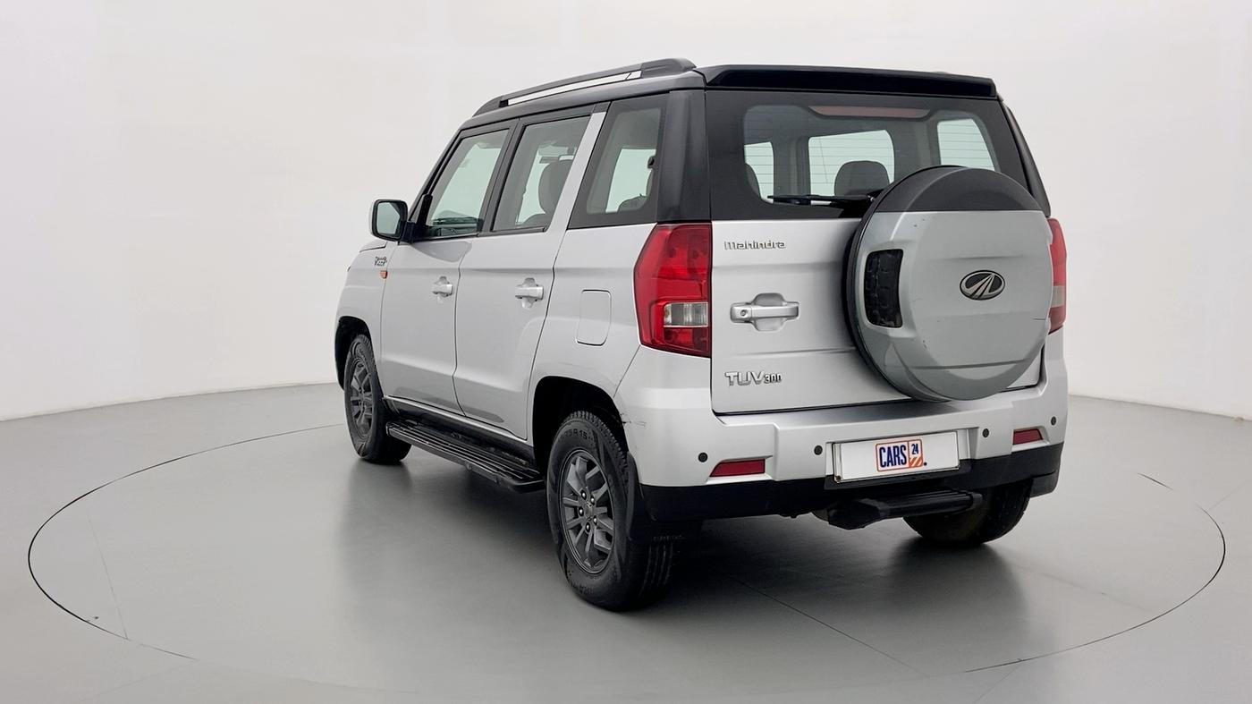 2018 Mahindra TUV300 T 10 MT Dual Tone, Diesel, Manual, 76,944 km, Left Back Diagonal