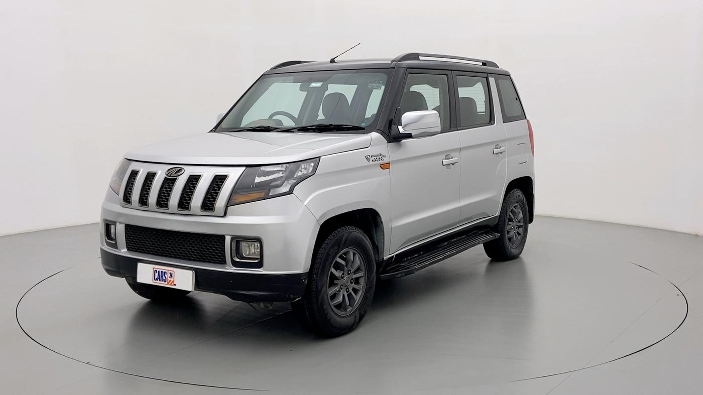 2018 Mahindra TUV300 T 10 MT Dual Tone, Diesel, Manual, 76,944 km, Left Front Diagonal