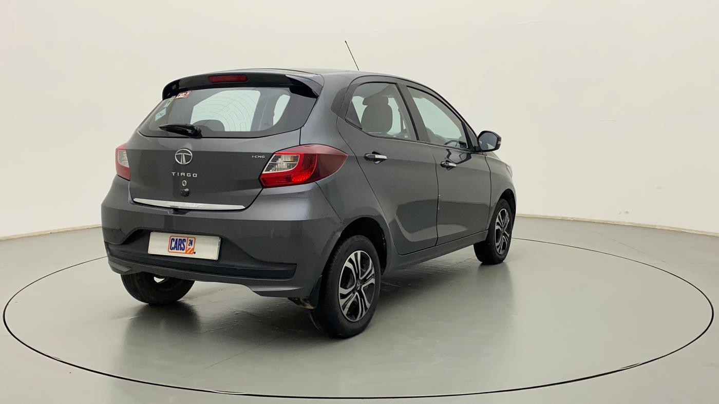 2022 Tata Tiago XZ PLUS CNG, CNG, Manual, 52,907 km, Right Back Diagonal
