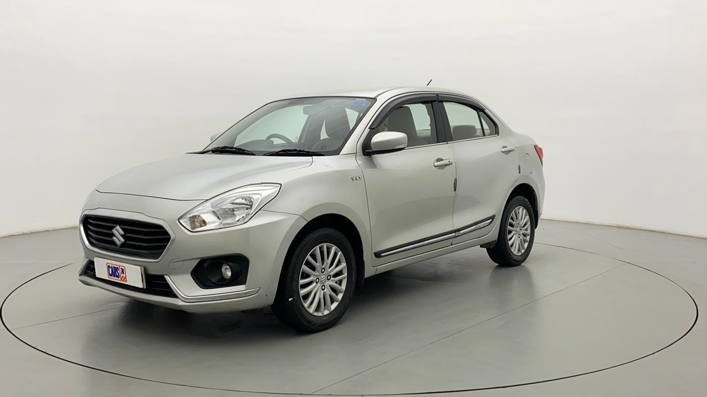 2018 Maruti Dzire ZXI AMT, CNG, Automatic, 62,127 km, Left Front Diagonal