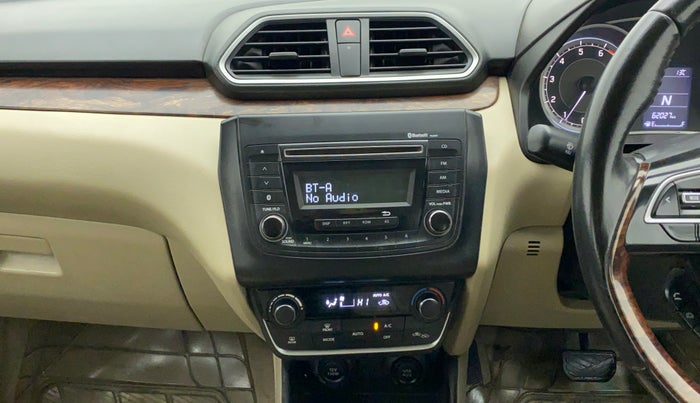 2018 Maruti Dzire ZXI AMT, CNG, Automatic, 62,127 km, Air Conditioner
