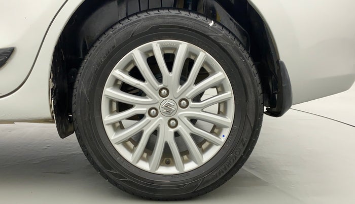 2018 Maruti Dzire ZXI AMT, CNG, Automatic, 62,127 km, Left Rear Wheel