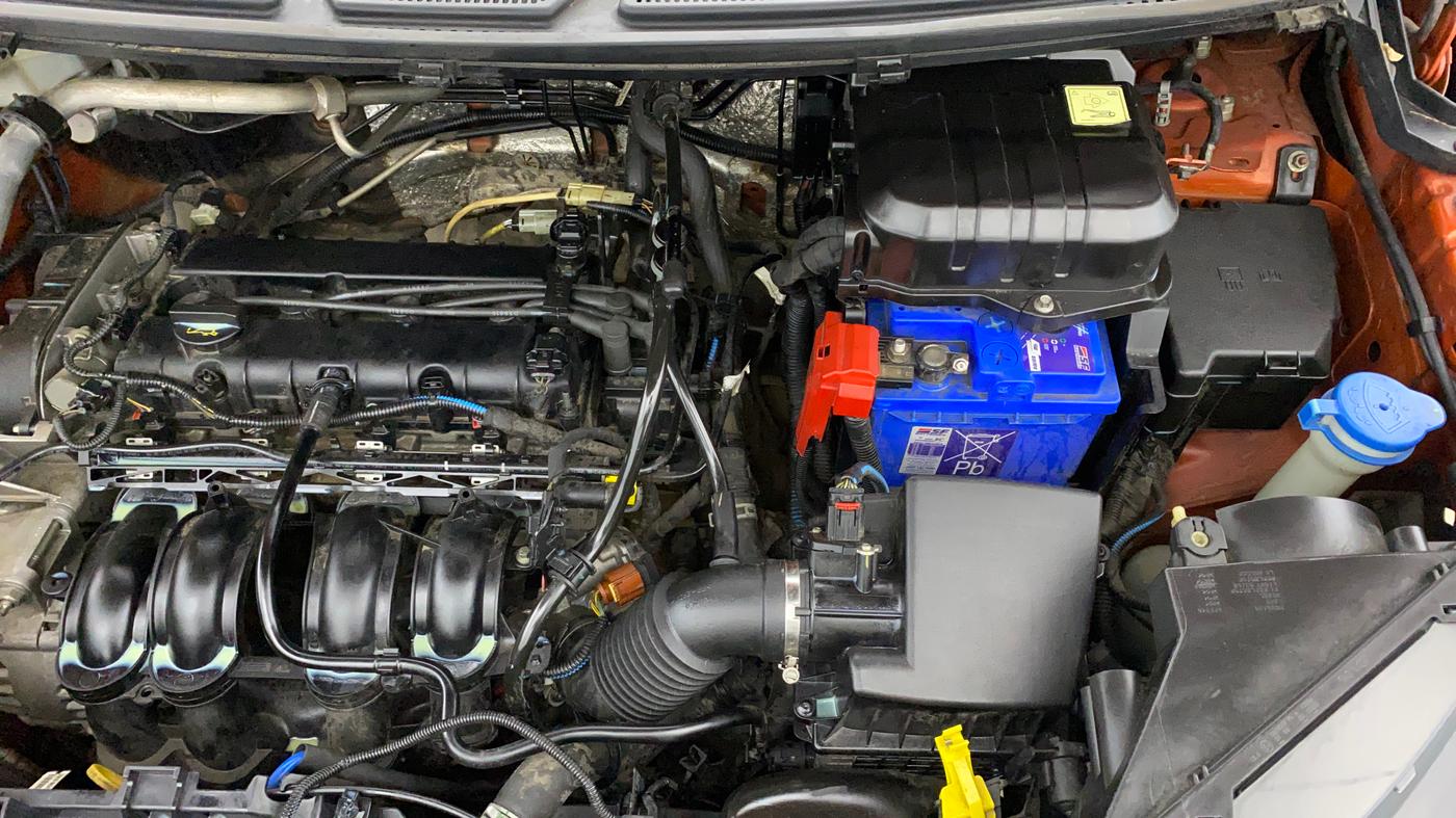 2015 Ford Ecosport TITANIUM 1.5L PETROL AT, Petrol, Automatic, 71,579 km, Engine View - Left