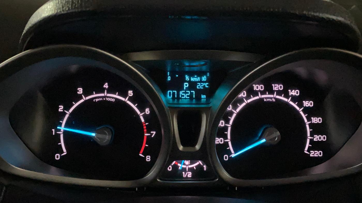 2015 Ford Ecosport TITANIUM 1.5L PETROL AT, Petrol, Automatic, 71,579 km, Odometer Image