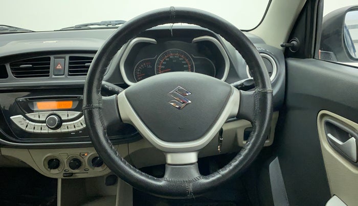 2015 Maruti Alto K10 VXI, Petrol, Manual, 60,831 km, Steering Wheel Close Up