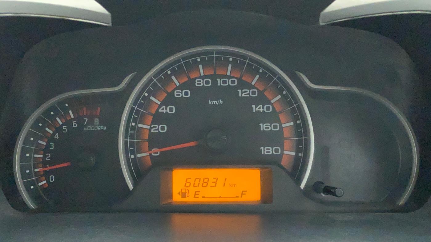 2015 Maruti Alto K10 VXI, Petrol, Manual, 60,831 km, Odometer Image
