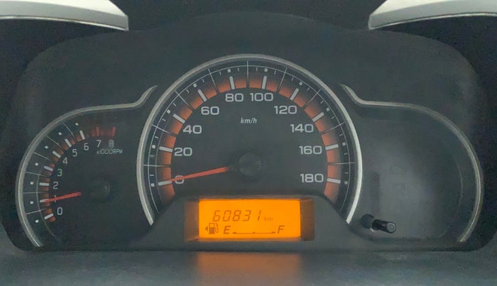 2015 Maruti Alto K10 VXI, Petrol, Manual, 60,831 km, Odometer Image