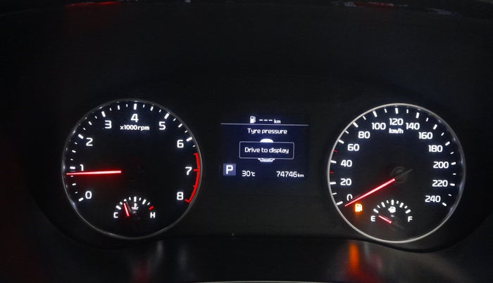 2021 KIA SELTOS HTX IVT 1.5 PETROL, Petrol, Automatic, 74,746 km, Odometer Image