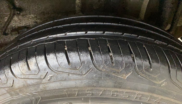 2022 Tata Tiago XT CNG, CNG, Manual, 36,805 km, Left Rear Tyre Tread