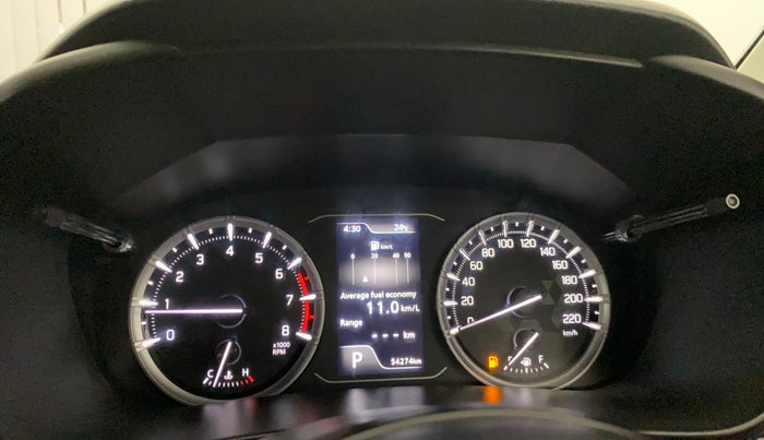 2023 Maruti Grand Vitara DELTA SMART HYBRID AT, Petrol, Automatic, 54,258 km, Odometer Image
