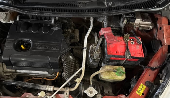 2017 Maruti Wagon R 1.0 VXI (O) AMT, Petrol, Automatic, 35,935 km, Engine View - Left