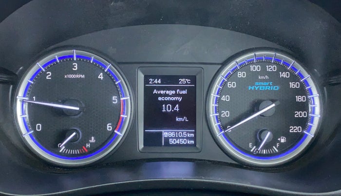 2018 Maruti S Cross ALPHA SHVS, Diesel, Manual, 50,557 km, Odometer Image