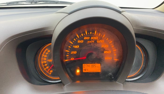2013 Honda Amaze 1.2L I-VTEC S, Petrol, Manual, 74,159 km, Odometer Image