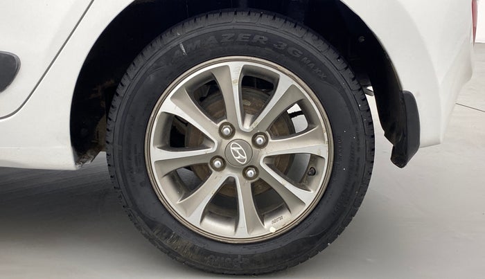 2014 Hyundai Grand i10 ASTA 1.2 (O) VTVT, Petrol, Manual, 53,539 km, Left Rear Wheel