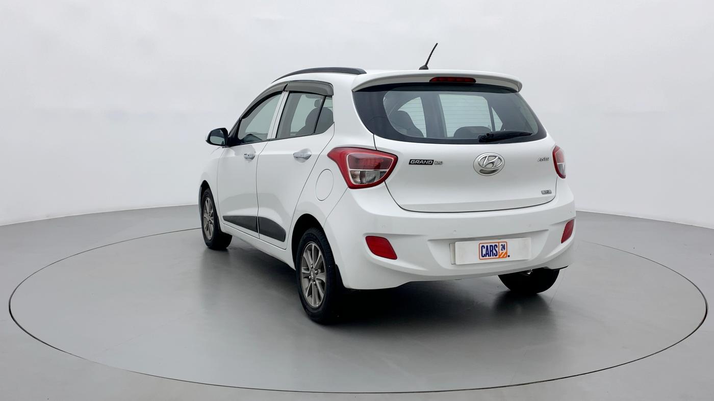 2014 Hyundai Grand i10 ASTA 1.2 (O) VTVT, Petrol, Manual, 53,539 km, Left Back Diagonal