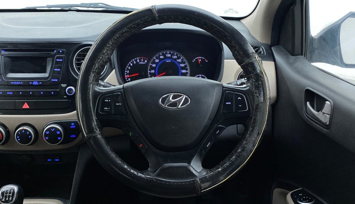 2014 Hyundai Grand i10 ASTA 1.2 (O) VTVT, Petrol, Manual, 53,539 km, Steering Wheel Close Up