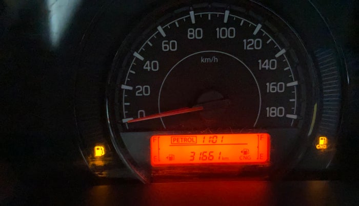 2024 Maruti New Wagon-R VXI CNG 1.0, CNG, Manual, 31,650 km, Odometer Image