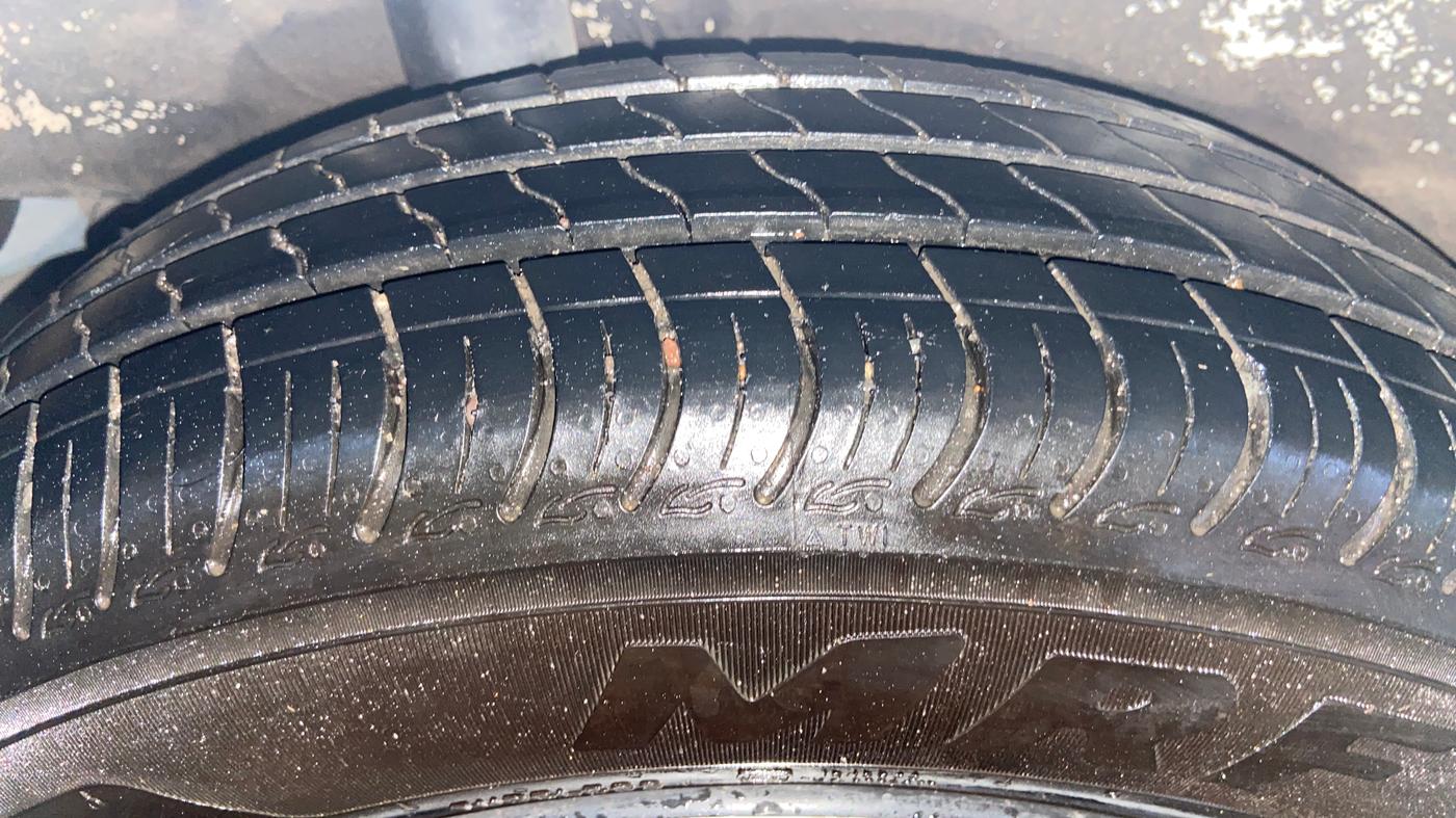 2024 Maruti New Wagon-R VXI CNG 1.0, CNG, Manual, 31,650 km, Right Rear Tyre Tread