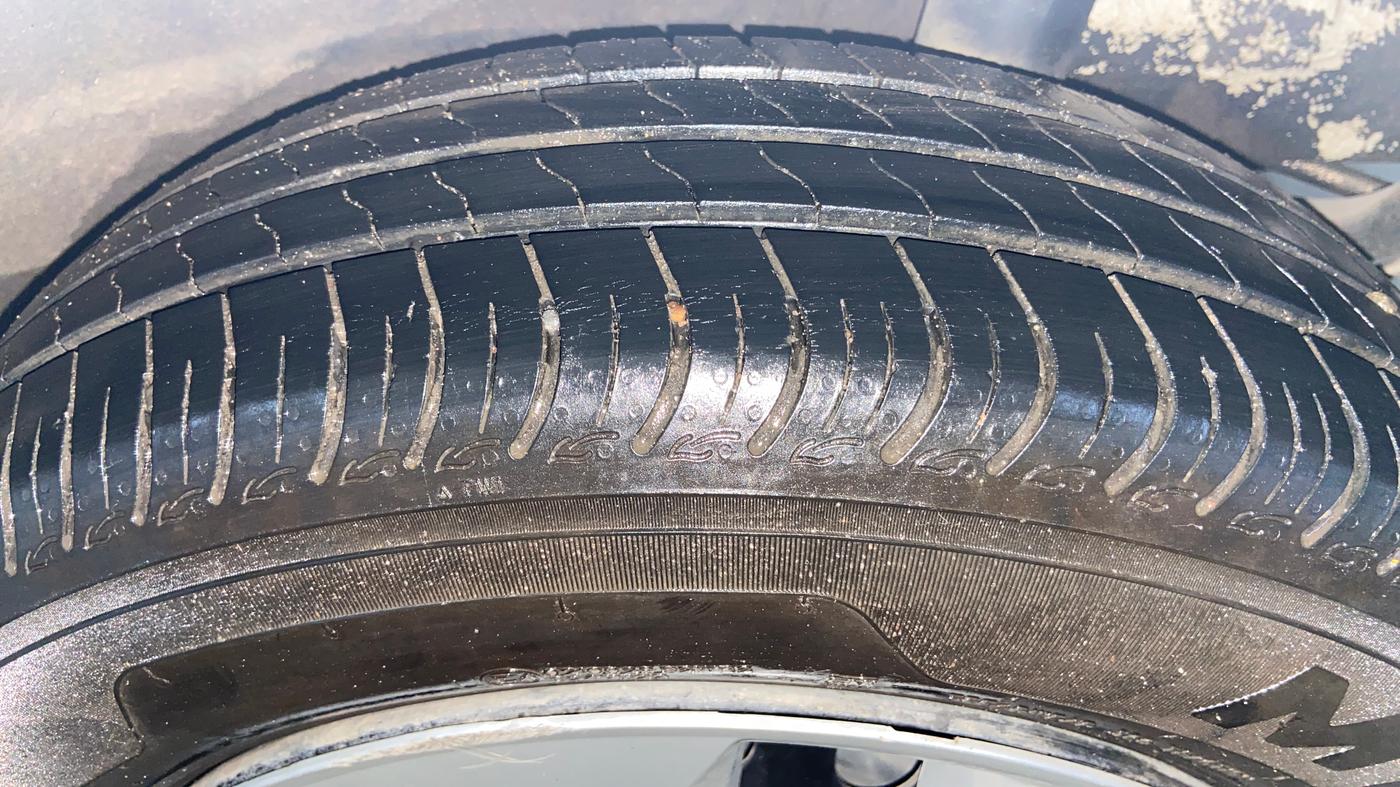 2024 Maruti New Wagon-R VXI CNG 1.0, CNG, Manual, 31,650 km, Left Rear Tyre Tread