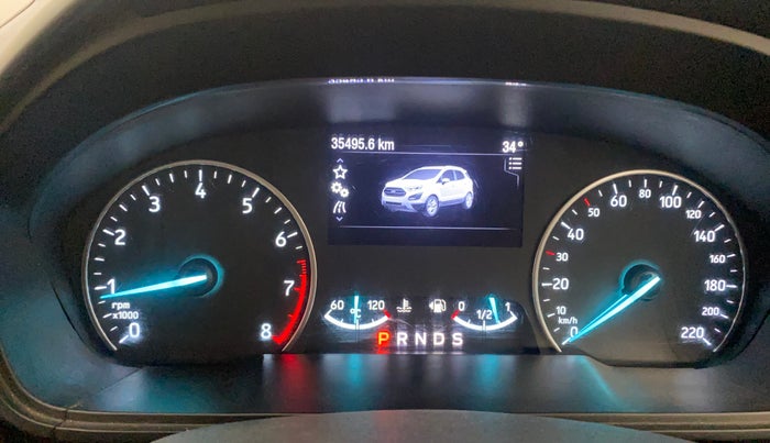 2020 Ford Ecosport TITANIUM 1.5L PETROL AT, Petrol, Automatic, 35,494 km, Odometer Image