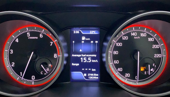 2022 Maruti Swift ZXI PLUS, Petrol, Manual, 12,623 km, Odometer Image
