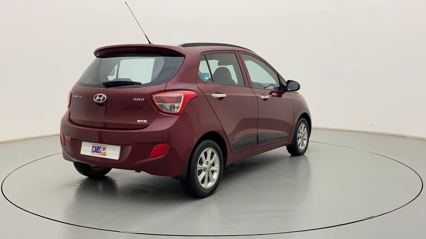 2015 Hyundai Grand i10 ASTA 1.2 KAPPA VTVT, Petrol, Manual, 15,890 km, Right Back Diagonal