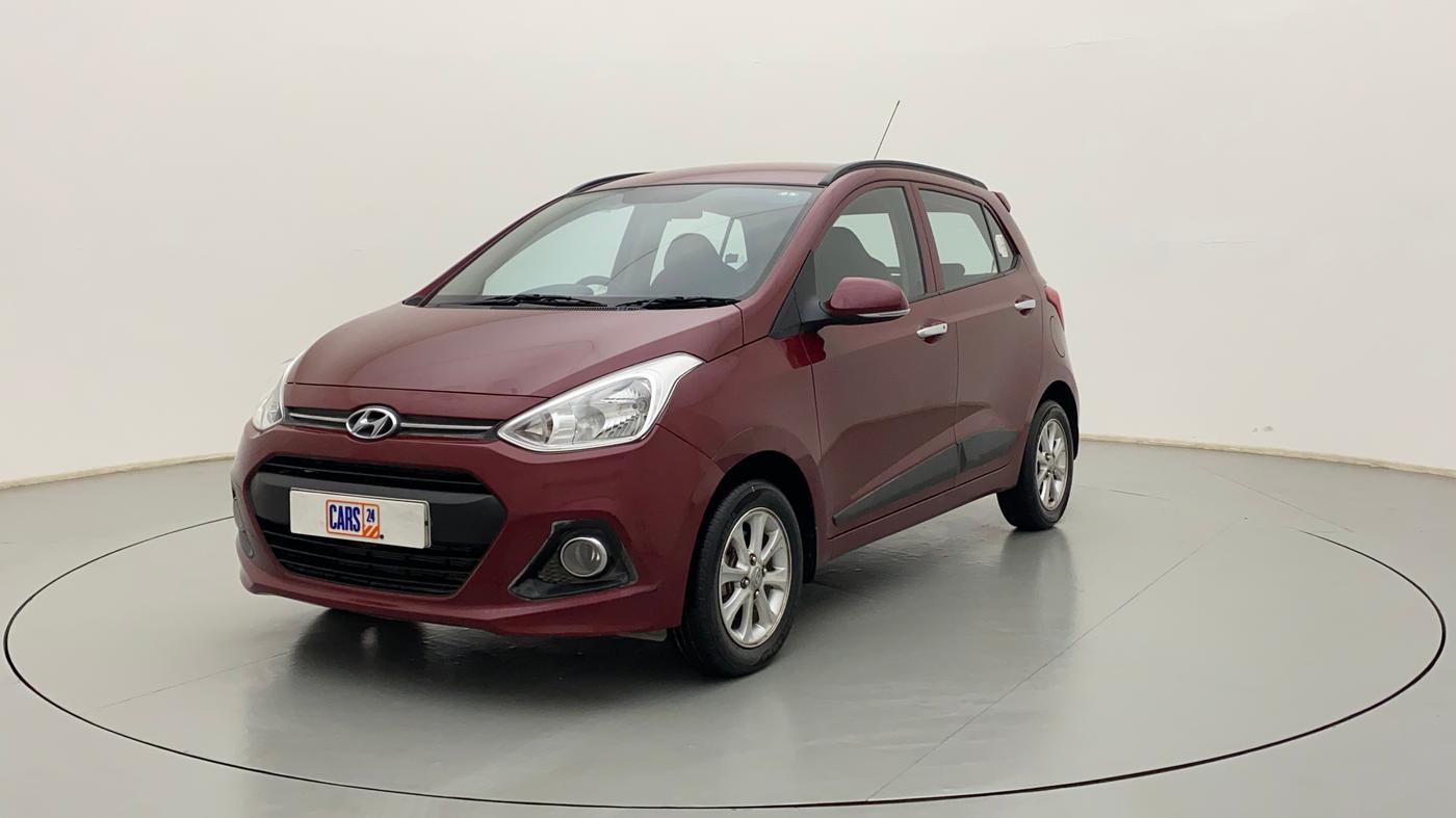 2015 Hyundai Grand i10 ASTA 1.2 KAPPA VTVT, Petrol, Manual, 15,890 km, Left Front Diagonal